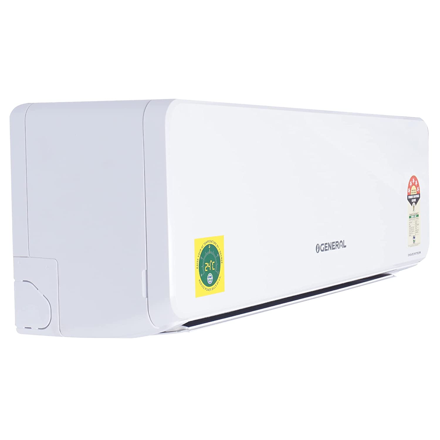 O-General 1 Ton 5 Star Split AC ASGG12CGTB-B White