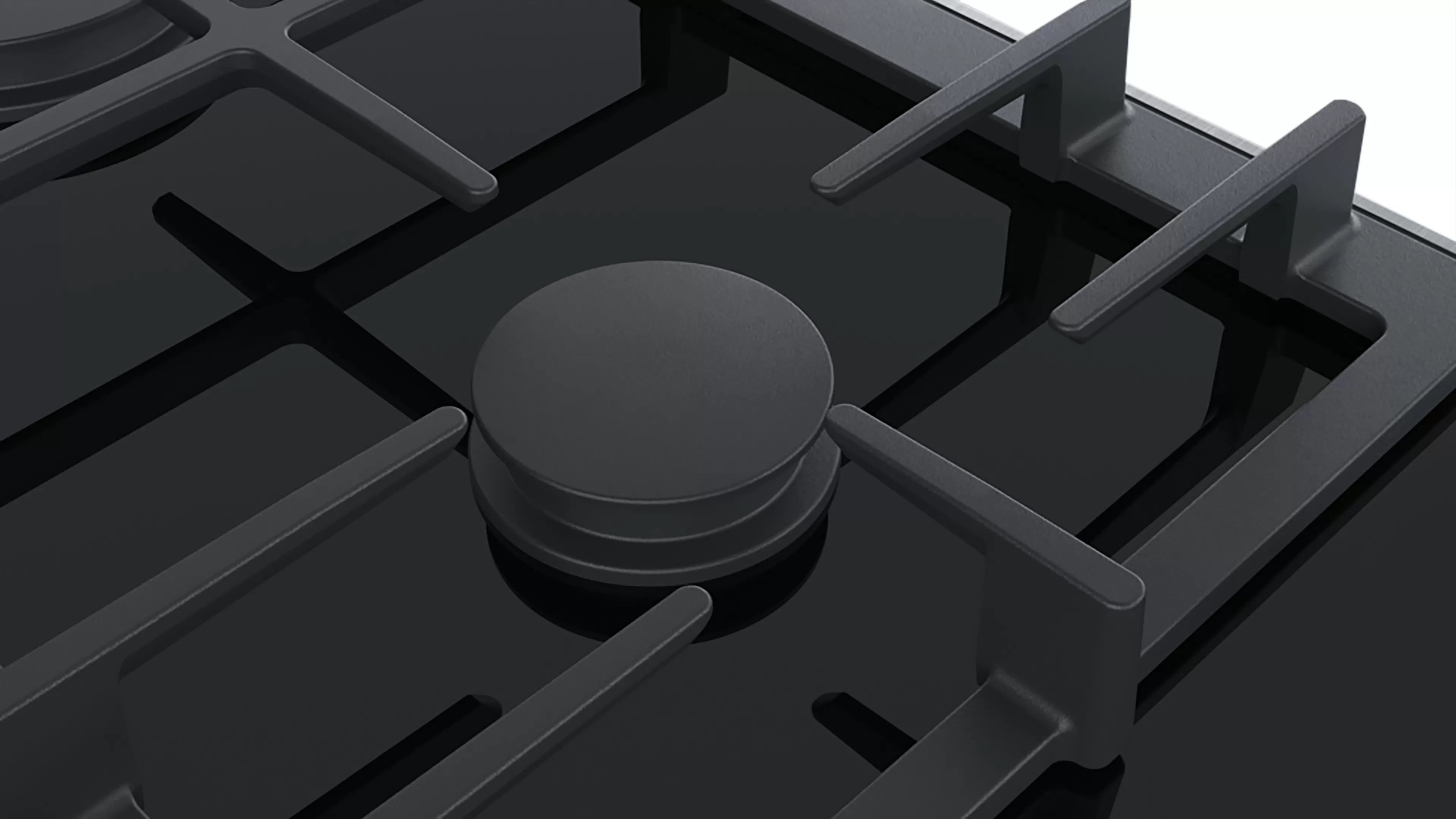 Bosch PRB3A6D70I Series 8 Domino Gas hob 30 cm Ceramic, Black