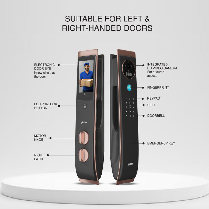 IRIS 3D FACIAL RECOGNITION LOCK 448,78,55 mm