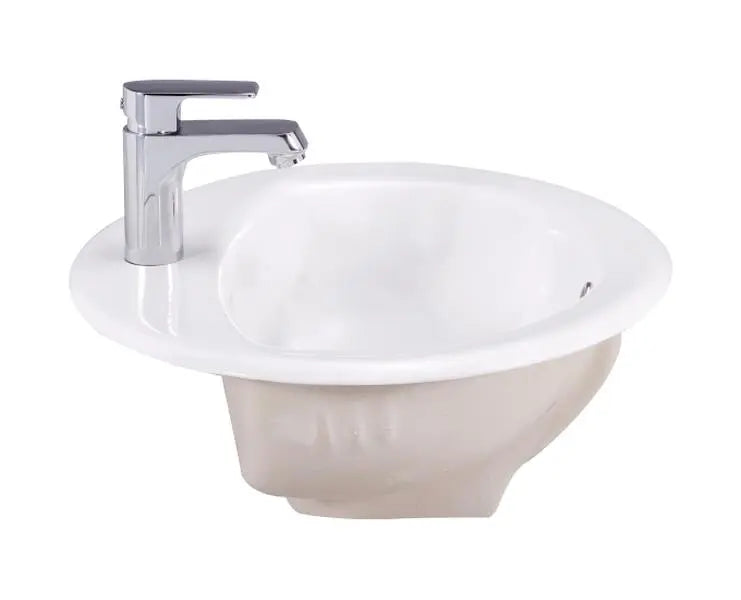 Cera S2030101 Clair 520x450 mm Counter Wash Basin White Colour