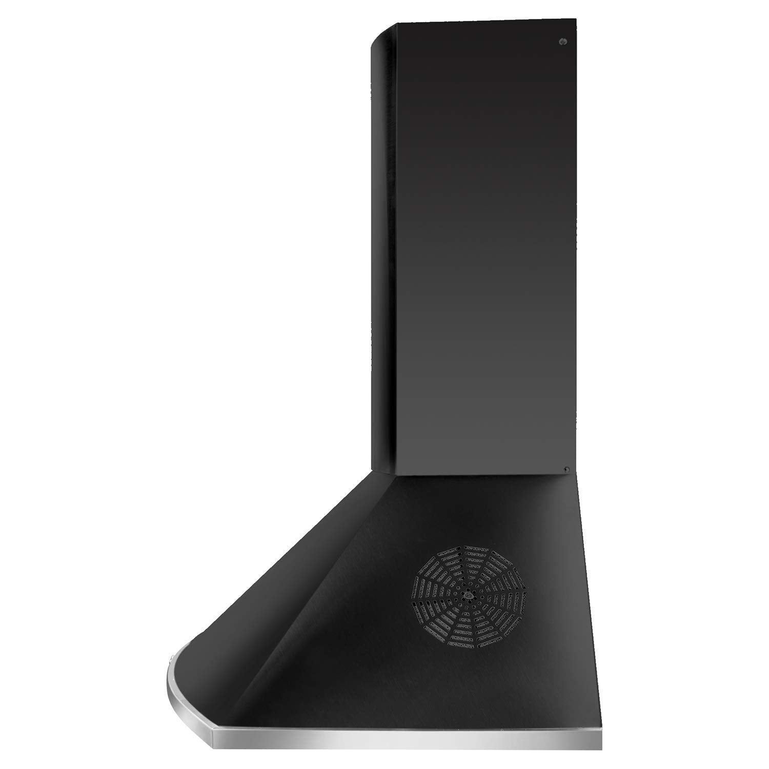 Faber 60 cm 1095 m³/HR Pyramid Kitchen Chimney (HOOD TENDER 3D BK T2S2 LTW 60, 2 Baffle Filters, Black)