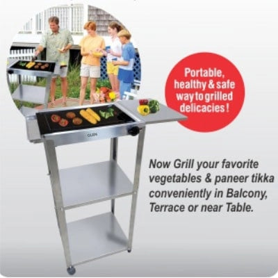 Glen Glass Grill 3033 SS Trolley