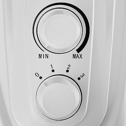 Usha Oil Filled Radiator OFR 3813 F 2300-Watt Room Heater White