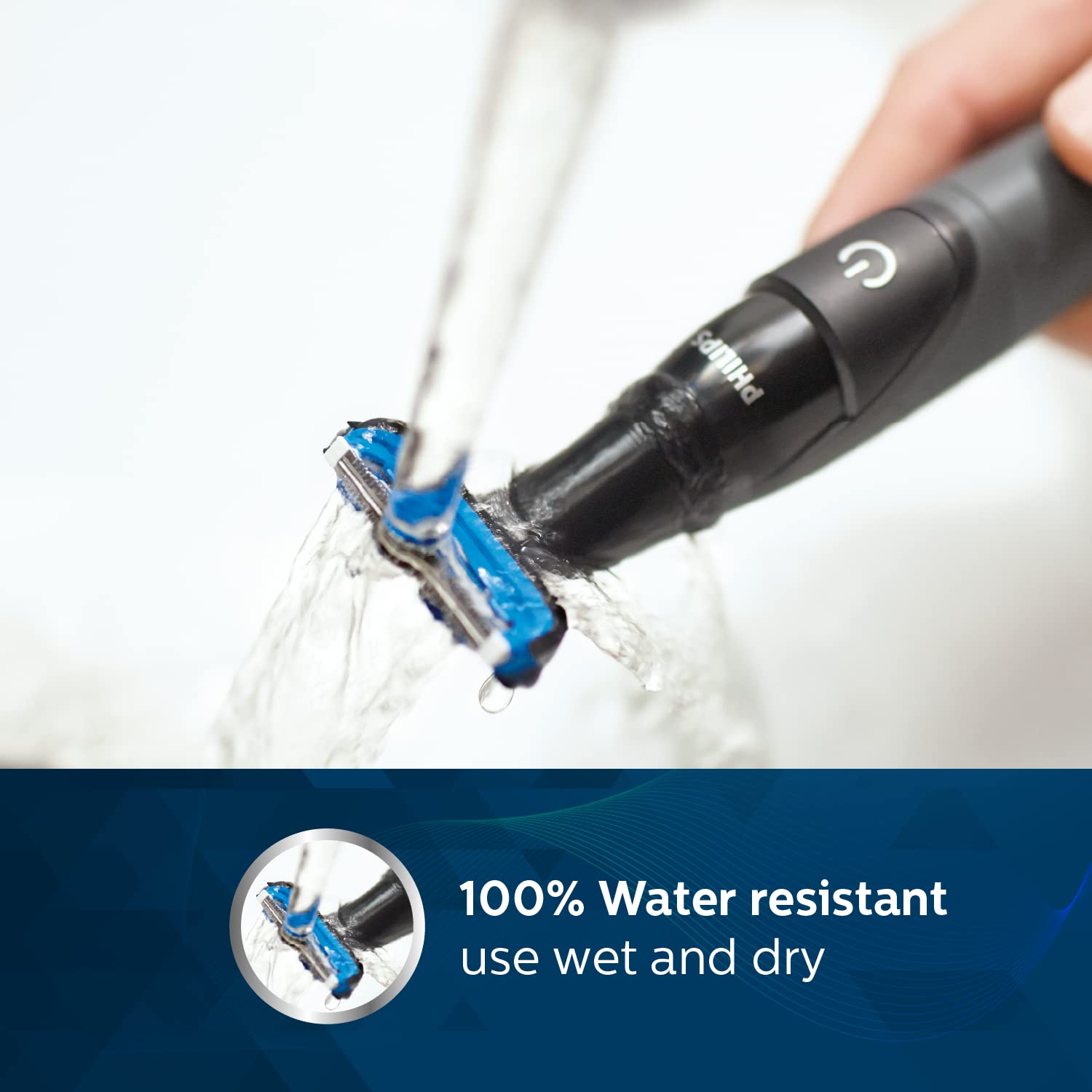 Philips BG1025/15 Showerproof Body Groomer for Men, Safe for all body areas, including private parts