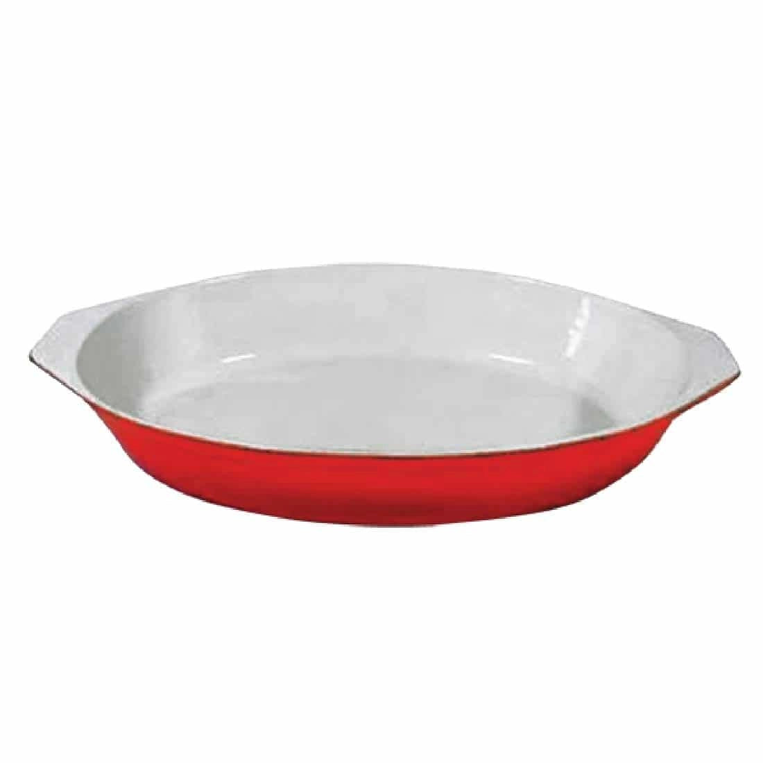 Alda Oval Gratin Dish Enameled Cast Iron