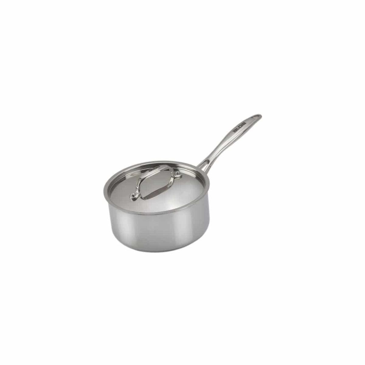 Alda Sauce Pan Tri Ply Stainless Steel - 14cm, Silver