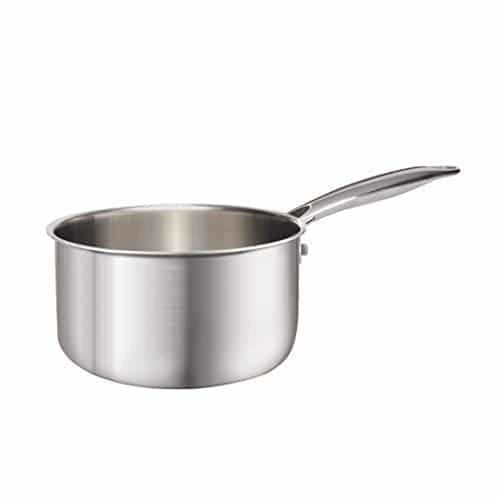 Alda Tea Pan Tri Ply Stainless Steel - 16CM, Silver