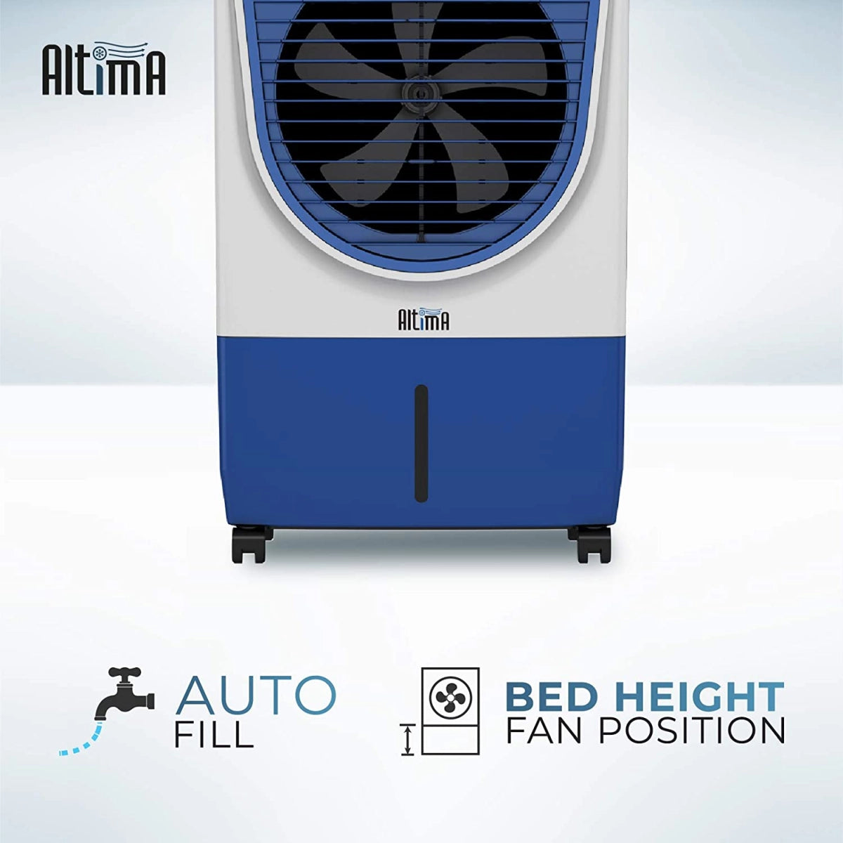 Havells Altima Desert Air Cooler 70 litres Smell Free Honecomb pads (Dark Teal)
