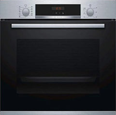 Bosch 71- Litre Built Digital Oven | 3D Hot AIr For Optimal Distribution Of Heat On Upto 2 Levels Simultaneously | Digital Display With Electronic Clock & Childproof Look