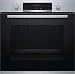 Bosch 71- Litre Built Digital Oven | 3D Hot AIr For Optimal Distribution Of Heat On Upto 2 Levels Simultaneously | Digital Display With Electronic Clock & Childproof Look