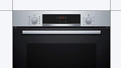 Bosch 71- Litre Built Digital Oven | 3D Hot AIr For Optimal Distribution Of Heat On Upto 2 Levels Simultaneously | Digital Display With Electronic Clock & Childproof Look