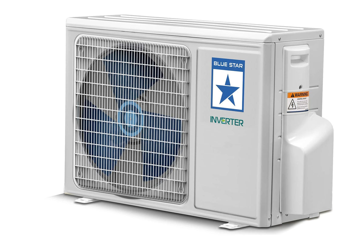 Blue Star 0.8 Ton 3 Star, Inverter Split AC (Copper,Convertible 5 in 1 Cooling, Multi Sensors, Dust Filter Blue Fins, Self Diagnosis, IA309TNU, White)
