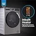 Voltas Beko 8.0kg, Inverter, 5 Star Front Load Washing Machine (WFL8014VTAP, Anthracite), Auto Dosing,Stain Expert