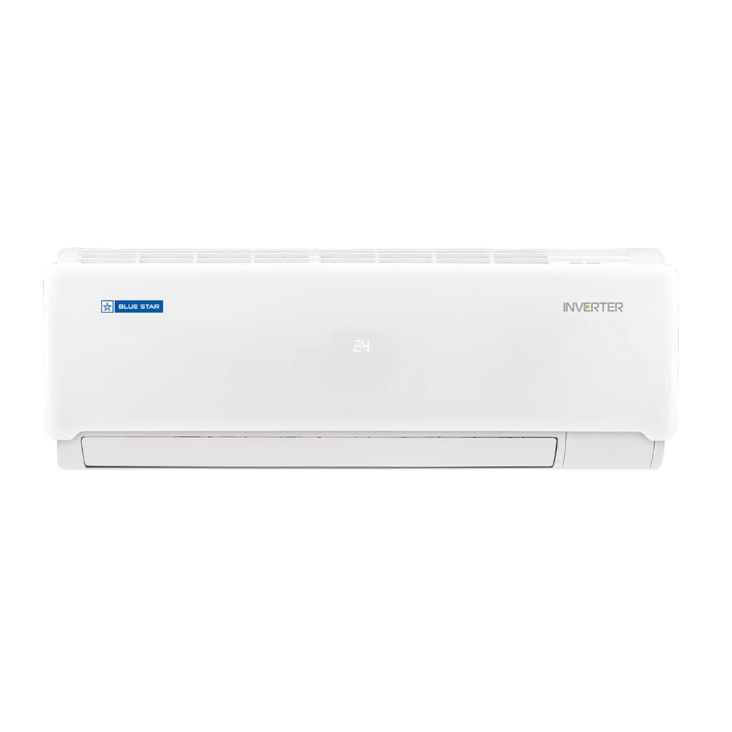 Blue Star 1 Ton 3 Star Inverter Split Ac (Copper, Convertible 4-In-1 Cooling Mode, Ia312Inu, White)