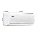 Blue Star 1 Ton 3 Star Inverter Split Ac (Copper, Convertible 4-In-1 Cooling Mode, Ia312Inu, White)