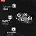 Hindware Smart Appliances | KA Hob Amelia Plus | Kitchen Hob | Designer Brass Burners | Auto Ignition | SS Drip Tray | Cast Iron Pan Support | (4B 76 CM)