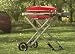 Weber Traveler Portable Gas Grill – Red Edition | Compact Foldable BBQ Grill with Large Cooking Surface | Ideal for Camping, Tailgating, Road Trips, Outdoor Cooking