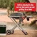 Weber Traveler Portable Gas Grill – Red Edition | Compact Foldable BBQ Grill with Large Cooking Surface | Ideal for Camping, Tailgating, Road Trips, Outdoor Cooking