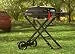 Weber Traveler Portable Gas Grill – Stealth Edition | Foldable Compact BBQ Grill with Large Cooking Area, One-Hand Setup, Heavy-Duty Wheels | Ideal for Camping, Road Trips, Tailgating, Outdoor Cooking