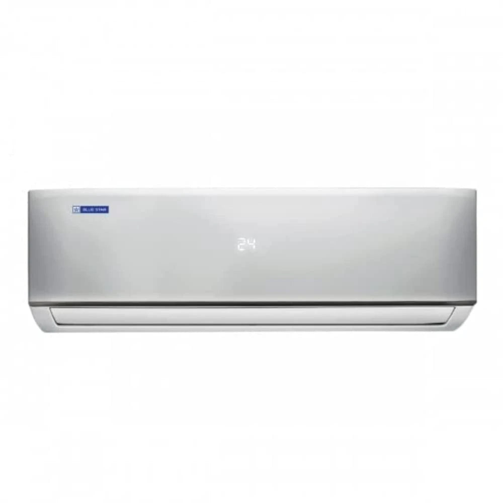 Blue Star 1.5 Ton 3 Star Split Air Conditioners With Turbo Mode, Sleep Mode, Dust Filter & Rotary Compressor (FA318DNU) White