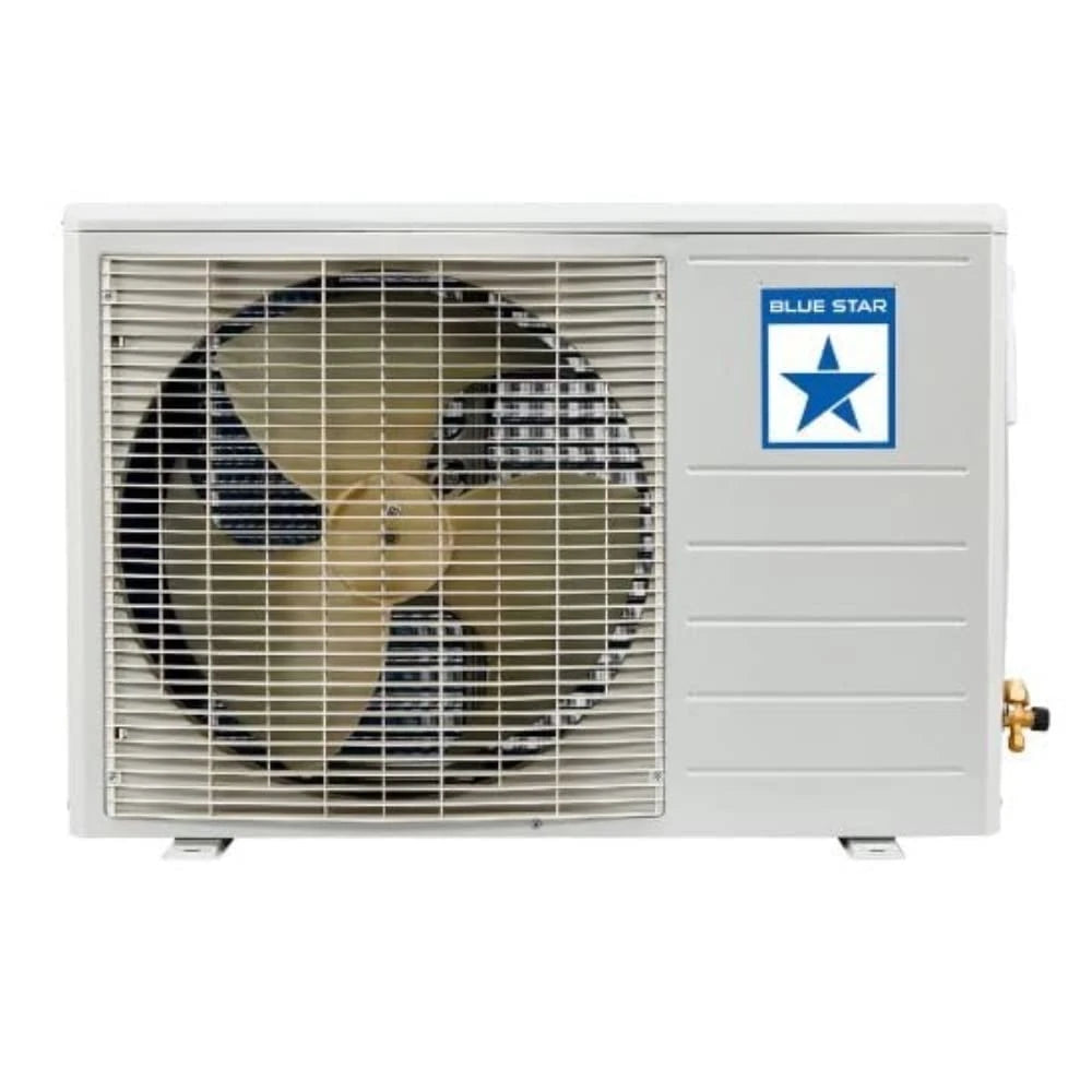 Blue Star 1.5 Ton 3 Star Split Air Conditioners With Turbo Mode, Sleep Mode, Dust Filter & Rotary Compressor (FA318DNU) White