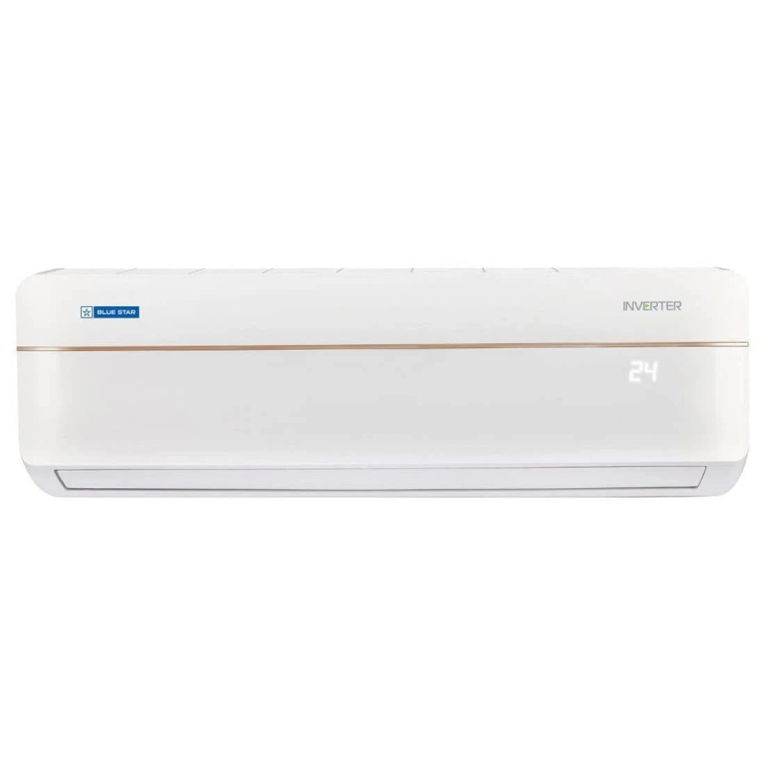 Blue Star 5 in 1 Convertible 1.5 Ton 5 Star Inverter Split Air Conditioner with Self Diagnosis & Copper Condenser (White, IC518RNU)