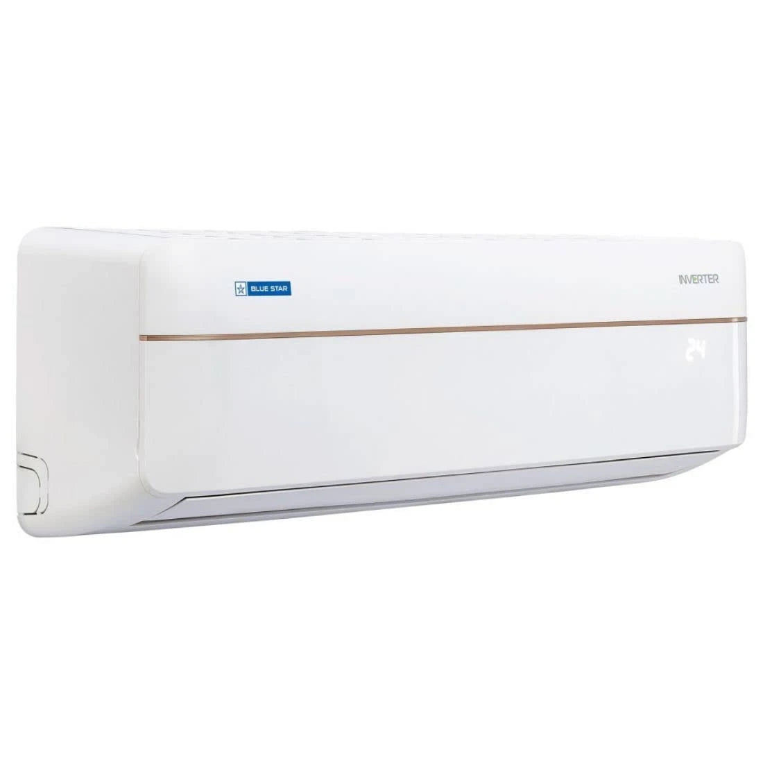 Blue Star 5 in 1 Convertible 1.5 Ton 5 Star Inverter Split Air Conditioner with Self Diagnosis & Copper Condenser (White, IC518RNU)