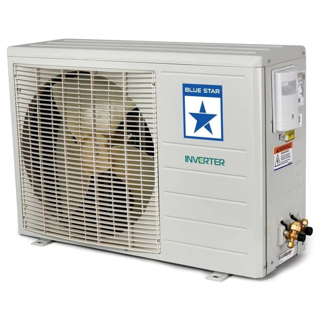 Blue Star 5 in 1 Convertible 1.5 Ton 5 Star Inverter Split Air Conditioner with Self Diagnosis & Copper Condenser (White, IC518RNU)