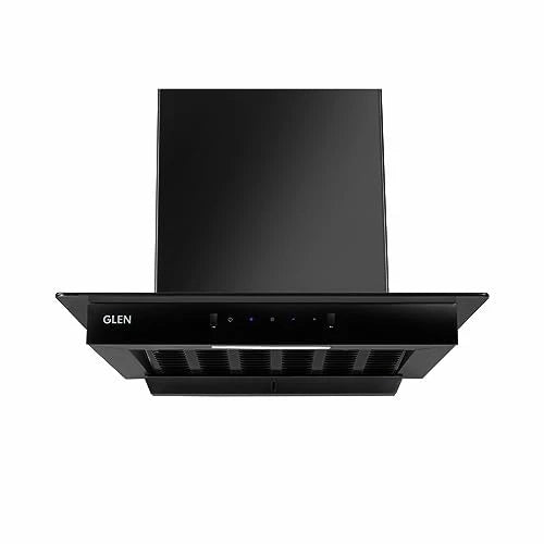 Glen Chimney Auto Clean Glass Filter less Kitchen Chimney With Motion Sensor, 1200 m3/h (CH6062SLBLAC60)