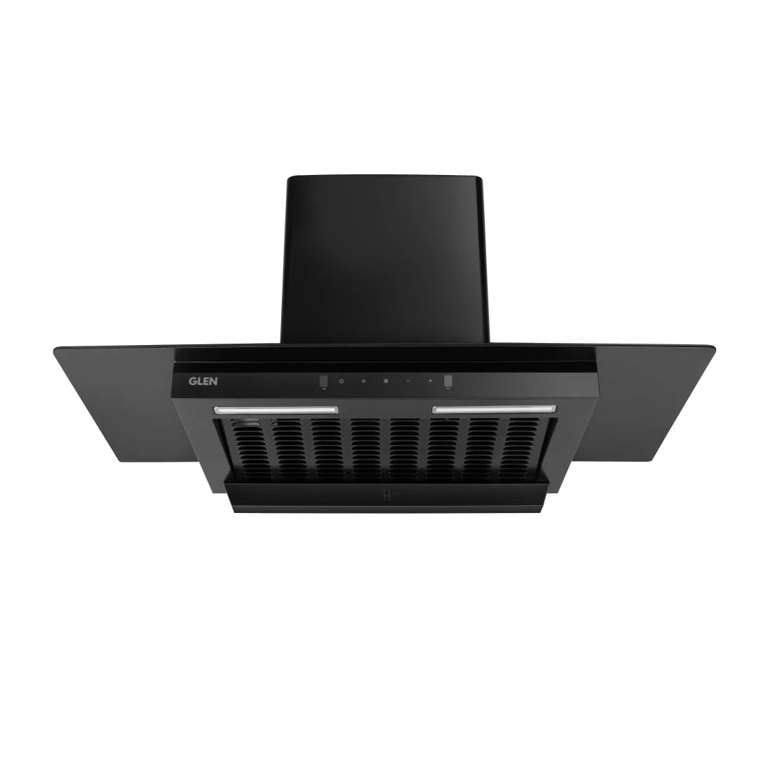 Glen Chimney Auto Clean Glass Filter less Kitchen Chimney With Motion Sensor, 1200 m3/h (CH6062SLBLAC90)