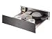 KAFF KWDA-14 Built-in Dishwarmer Drawer | Black Glass Appearance | Sensor Touch Control with Timer | 60cm Width 14cm Height Warming Drawer