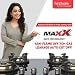 Hindware Adonia 4B 80 | Brass Burners | Auto Ignition | Flame Failure Device | Built In Glass Automatic Hob (4 Burners), Black