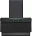 Hindware FLORENCE 75 | Filterless | Turbo Mode | MaxX Suction 1550 m³/hr* | BLDC Motor | Auto Clean Wall Mounted Chimney (Black 1550 CMH)