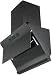 Hindware FLORENCE 75 | Filterless | Turbo Mode | MaxX Suction 1550 m³/hr* | BLDC Motor | Auto Clean Wall Mounted Chimney (Black 1550 CMH)
