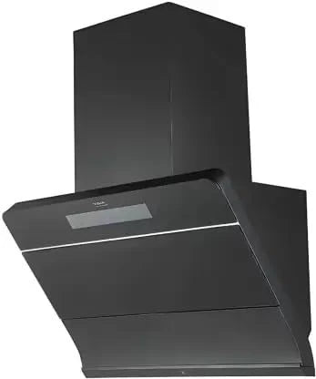 Hindware FLORENCE 75 | Filterless | Turbo Mode | MaxX Suction 1550 m³/hr* | BLDC Motor | Auto Clean Wall Mounted Chimney (Black 1550 CMH)