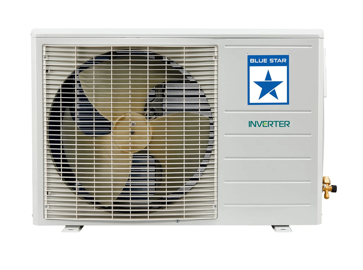 Blue Star 2 Ton 3 Star Heavy Duty, Inverter Split AC (Copper, Convertible 6 in 1 Cooling, Multi Sensors, Dust Filter, Blue Fins, Self Diagnosis, IC324DCUHD, White)