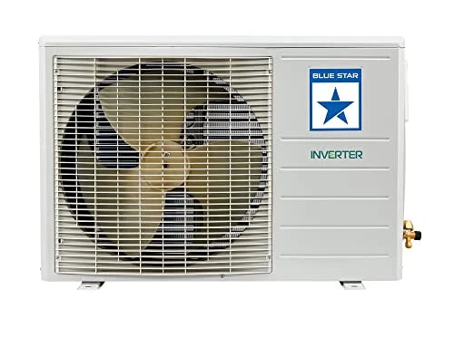 Blue Star 2 Ton 3 Star Heavy Duty, Inverter Split AC (Copper, Convertible 6 in 1 Cooling, Multi Sensors, Dust Filter, Blue Fins, Self Diagnosis, IC324DCUHD, White)