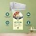 Blue Star 2 Ton 3 Star Heavy Duty, Inverter Split AC (Copper, Convertible 6 in 1 Cooling, Multi Sensors, Dust Filter, Blue Fins, Self Diagnosis, IC324DCUHD, White)