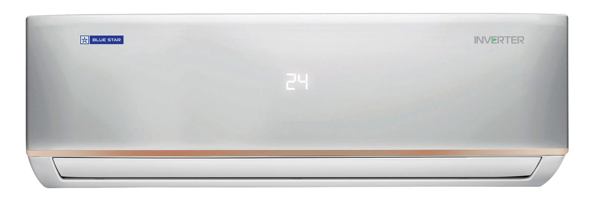 Blue Star 1.5 Ton 3 Star Hot and Cold, Inverter Split AC (Copper, Convertible 5 in 1 Cooling, Multi Sensors, Self Diagnosis, IC318DNUHC, White)