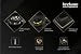 Hindware IVANA 4B 100 | Designer Fully Brass Burners | Flame Failure Device | Golden bidding on glass | 8 mm toughened glass with Matt Finish 4 burner (Black)