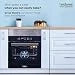 Hindware Smart Appliances Orcus 80L Built-In Oven | Touch Control with Digital Display | 12 Cooking Functions with Rotisserie | Convection & Grill Rack | Universal Pan | Child Lock with 1 Yr Warranty