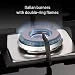 Glen 4 Burner Premium Hobtop 70 cm Built in Hob | Auto Ignition | Italian SABAF Double Ring Burners | 8 mm Toughened Glass Top | Black | 2 Years Standard & 5 Years Glass Warranty (1074SQHTIN70)