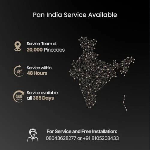 Beyond Appliances Asteria 60cm Auto Clean Kitchen Chimney | 1408 CMH Suction | Filterless | Curved Glass | Smart Screen & Speakers | Touch Control | Black Finish