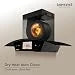 Beyond Appliances Asteria 90cm Auto Clean Kitchen Chimney | 1408 CMH Suction | Filterless | Curved Glass | Smart Screen & Speakers | Touch Control | Black Finish