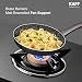 KAFF 3 Burner Gas Stove Top for Kitchen - 71CM Manual Ignition Cooktop| Modern Glass Stove for Modular Kitchen, ISI Certified & Compatible with LPG (Black)