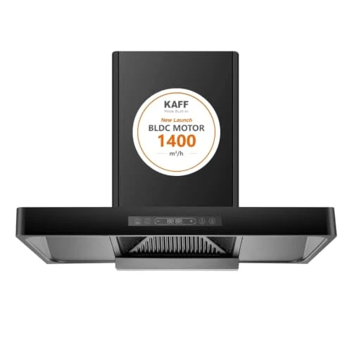 KAFF 90cm T-Shape BLDC Chimney, Installation Kit Included, KET 90B-DC