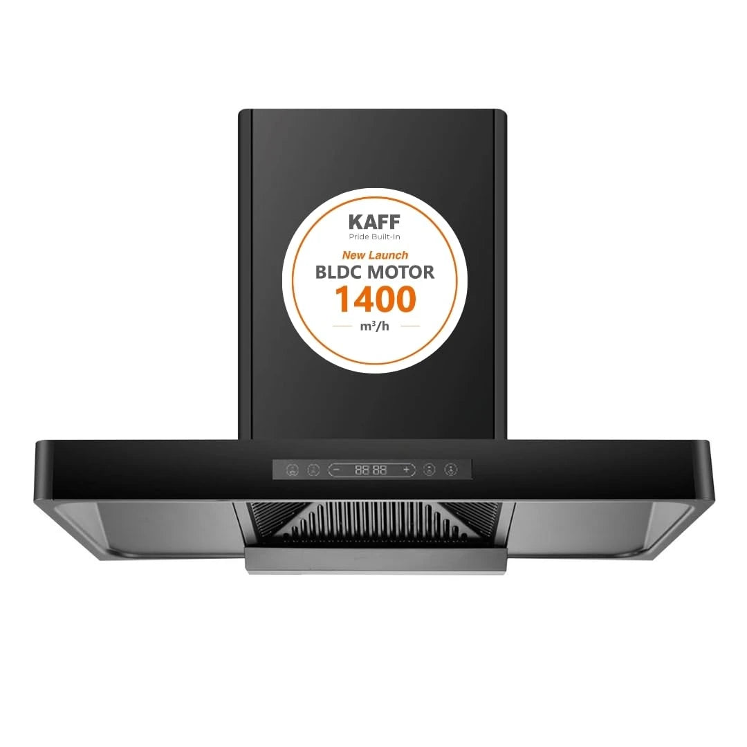 KAFF 90cm T-Shape BLDC Chimney, Installation Kit Included, KET 90B-DC