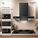 KAFF 90cm T-Shape BLDC Chimney, Installation Kit Included, KET 90B-DC