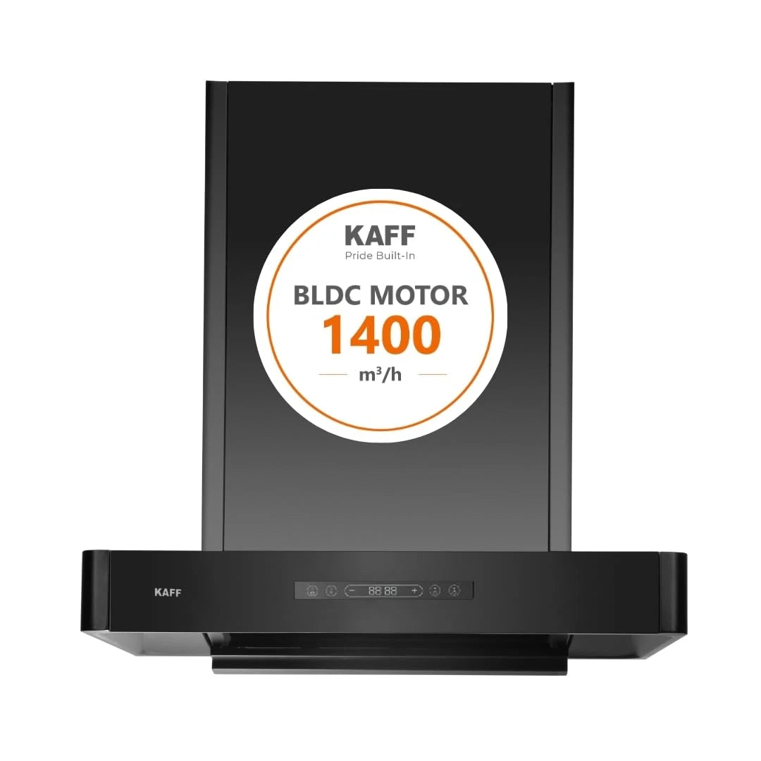KAFF 60cm T-Shape BLDC Chimney, Installation Kit Included, KET 60B-DC
