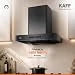 KAFF 60cm T-Shape BLDC Chimney, Installation Kit Included, KET 60B-DC